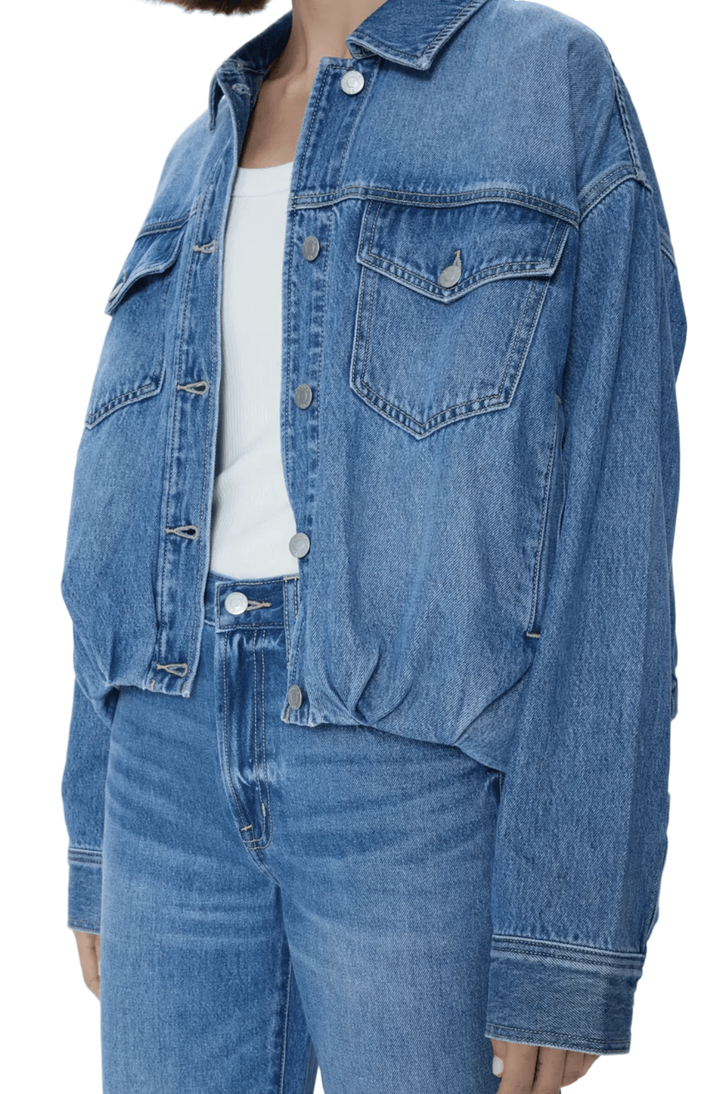 Pistola Womens Jackets Bibi Blouson Trucker Jacket