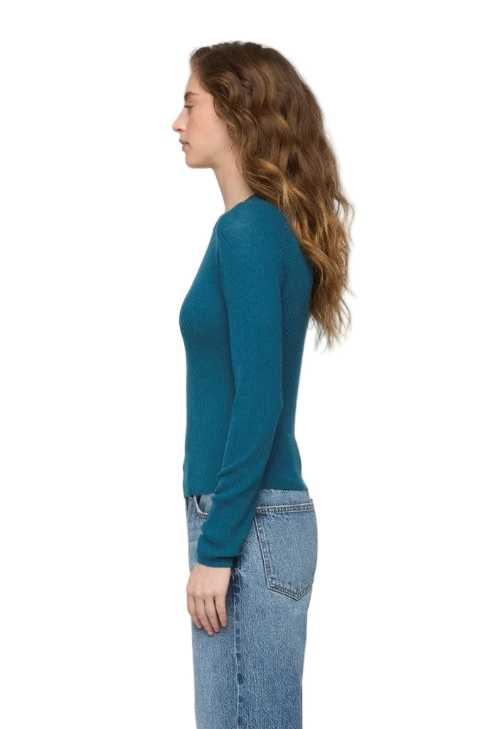 Pistola Womens Novelty Knit Tops Juno Feather Weight Sweater