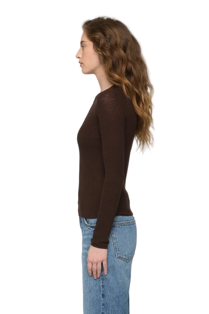 Pistola Womens Novelty Knit Tops Juno Feather Weight Sweater