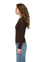 Pistola Womens Novelty Knit Tops Juno Feather Weight Sweater