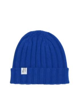 rag & bone Womens Accessories Blue Cassidy Cashmere Beanie