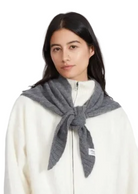 rag & bone Womens Accessories Heather Grey Cassidy Cashmere Tri Scarf