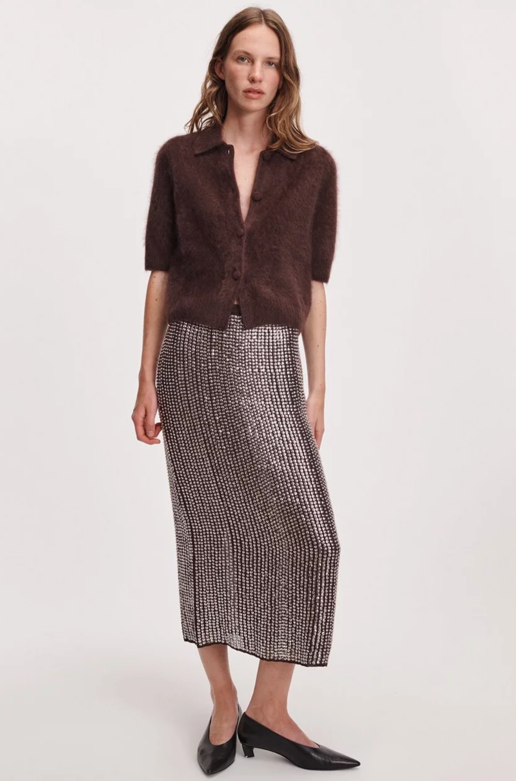 rag & bone Womens Bottoms Lili Beaded Skirt