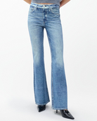 rag & bone Womens Denim Miramar Ponte Dahlia Full Length
