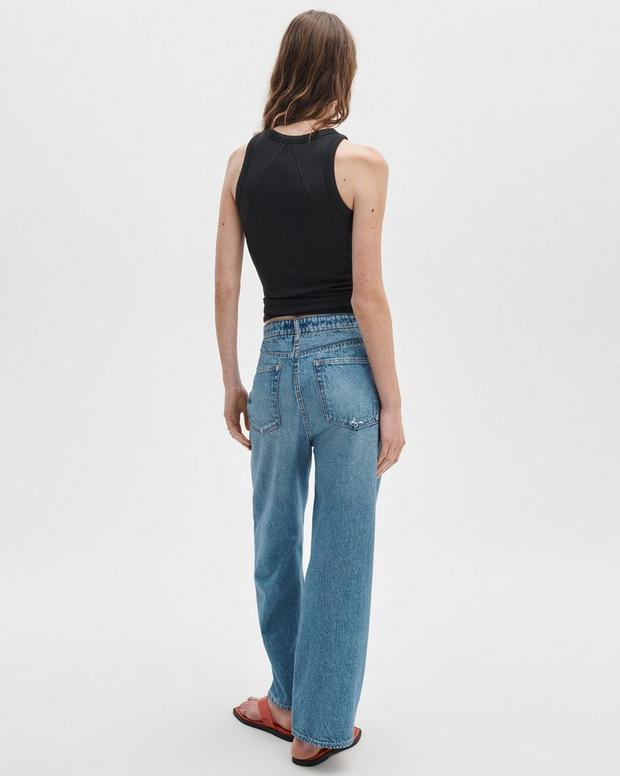 rag & bone Womens Denim rb Miramar Ankle Wide Pull On