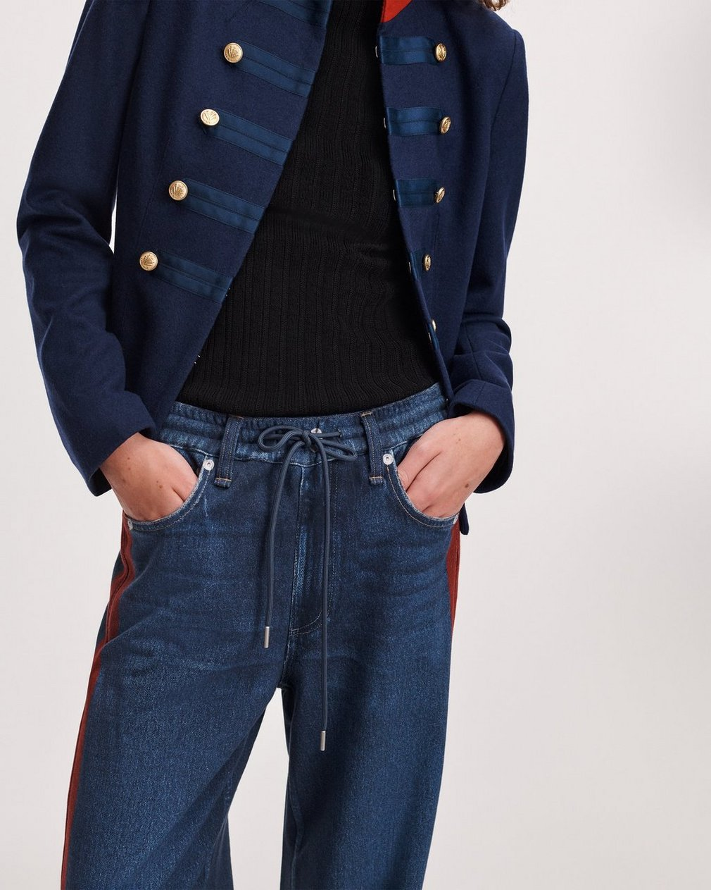 rag & bone Womens Denim rb Miramar Drawcord Track Pant