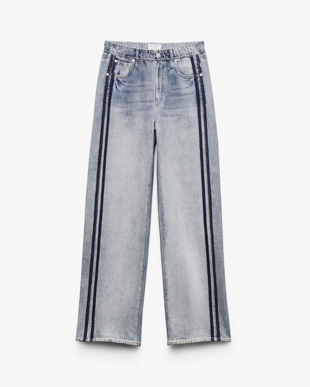rag & bone Womens Denim XXS/XS / Coney rb Miramar Terry Wide Track Pant