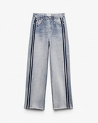 rag & bone Womens Denim XXS/XS / Coney rb Miramar Terry Wide Track Pant