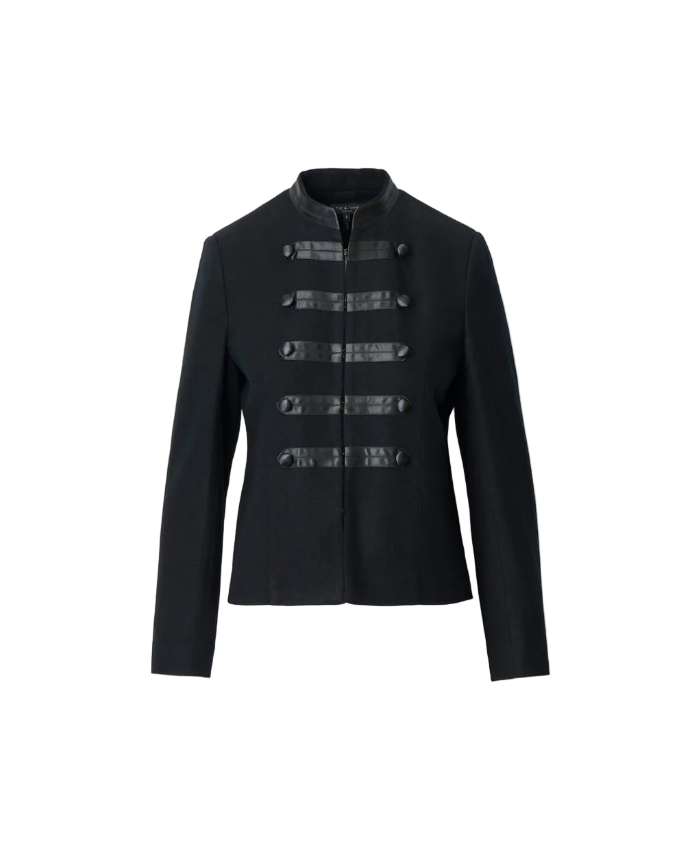 rag & bone Womens Jackets 2 / Black Mercer Regalia Blazer