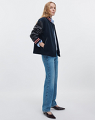 rag & bone Womens Jackets Scarlet Varsity Jacket
