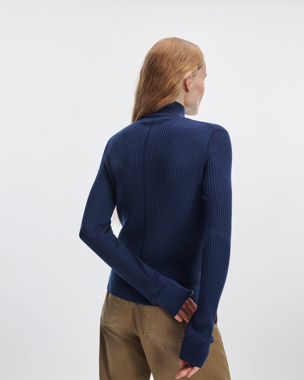 rag & bone Womens Novelty Knit Tops Lucy Henley
