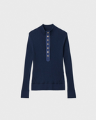 rag & bone Womens Novelty Knit Tops Lucy Henley