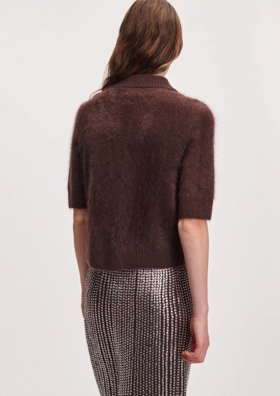 rag & bone Womens Sweaters - Cashmere Jada Brushed Cashmere SS Cardi