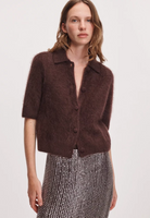 rag & bone Womens Sweaters - Cashmere Jada Brushed Cashmere SS Cardi