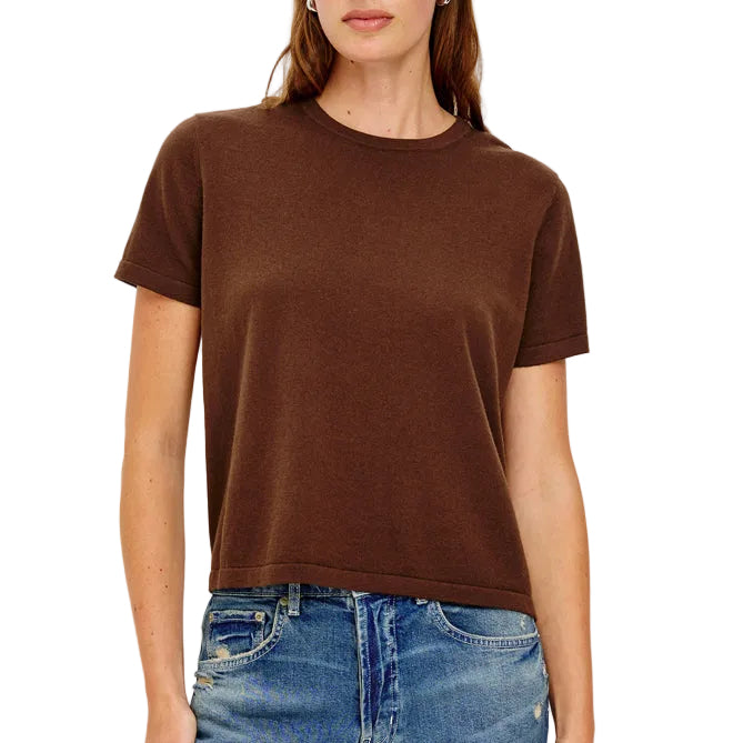 Rails Cotton Cashmere Short Sleeve Tee