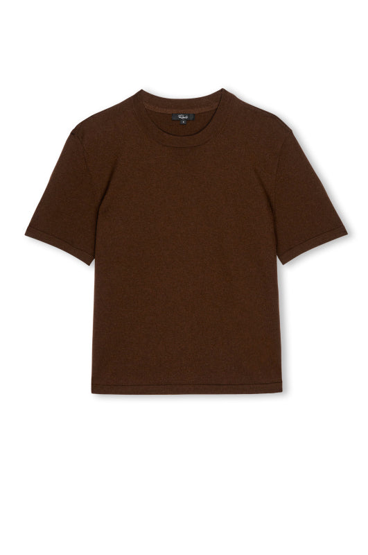 Rails Womens Sweaters - Cashmere Cotton Cashmere Short Sleeve Tee