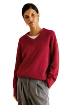 Rails Womens Sweaters - Cashmere XSmall / Crimson Lidya