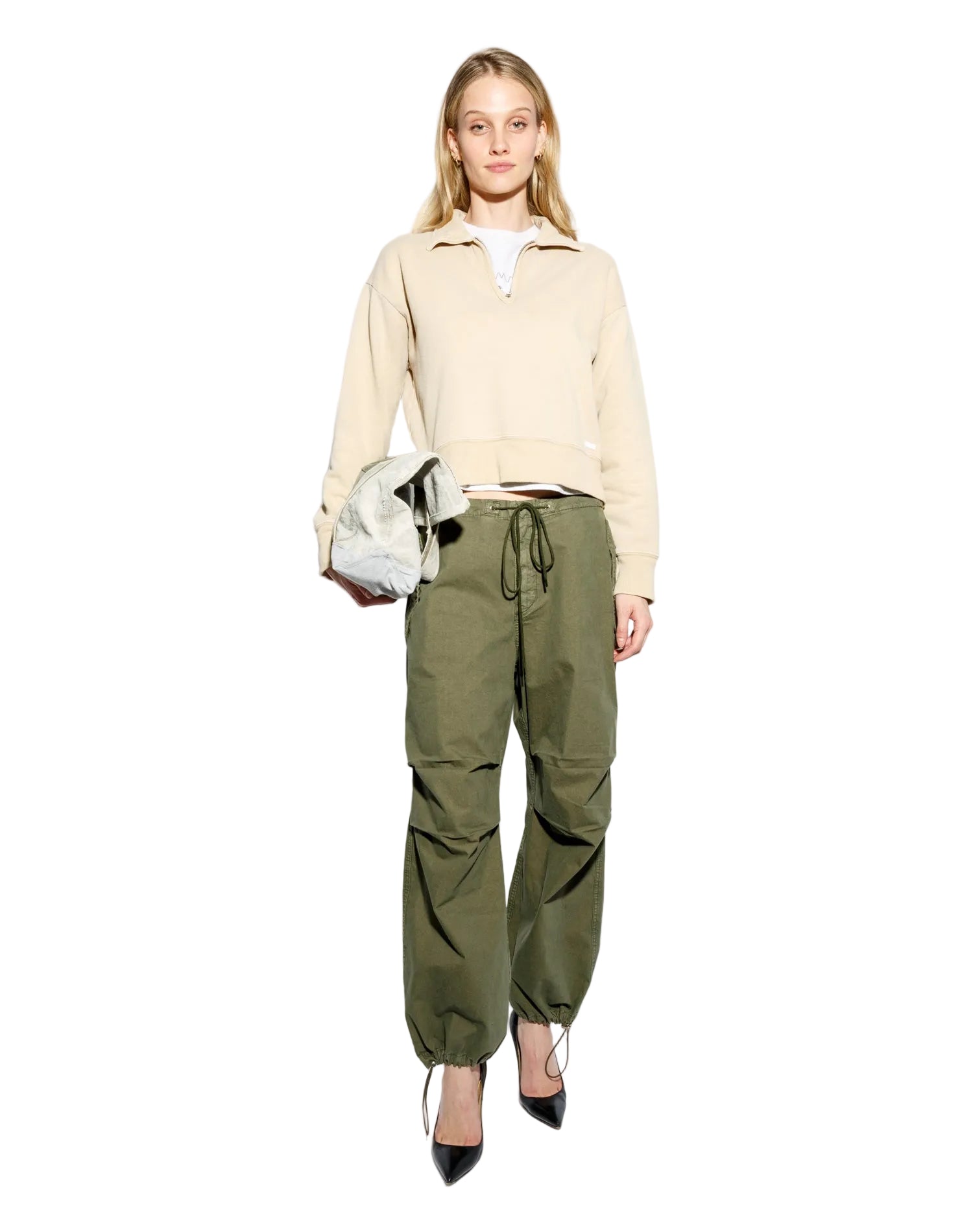 RE/DONE Womens Bottoms XS / Fatigue Outer Pant