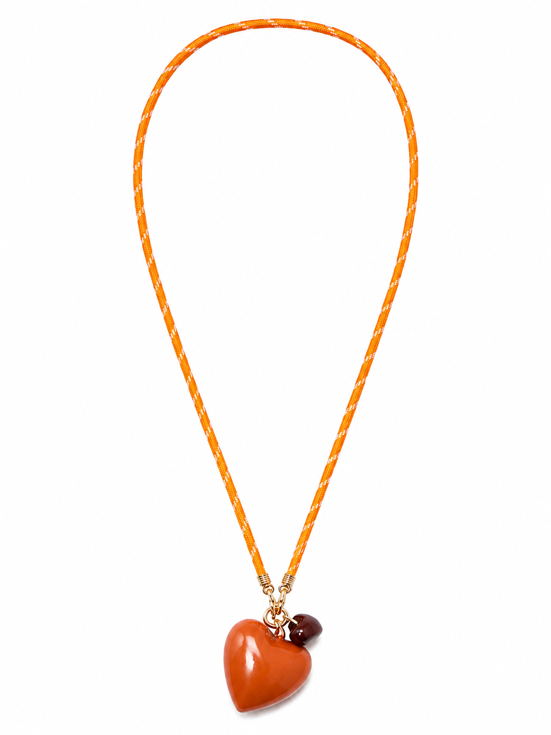 Roxanne Assoulin Womens Accessories Yellow Happy Cord Necklace - LONG
