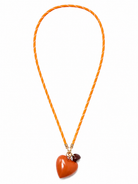Roxanne Assoulin Womens Accessories Yellow Happy Cord Necklace - LONG