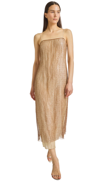 Orleans Mesh Sequin Dress