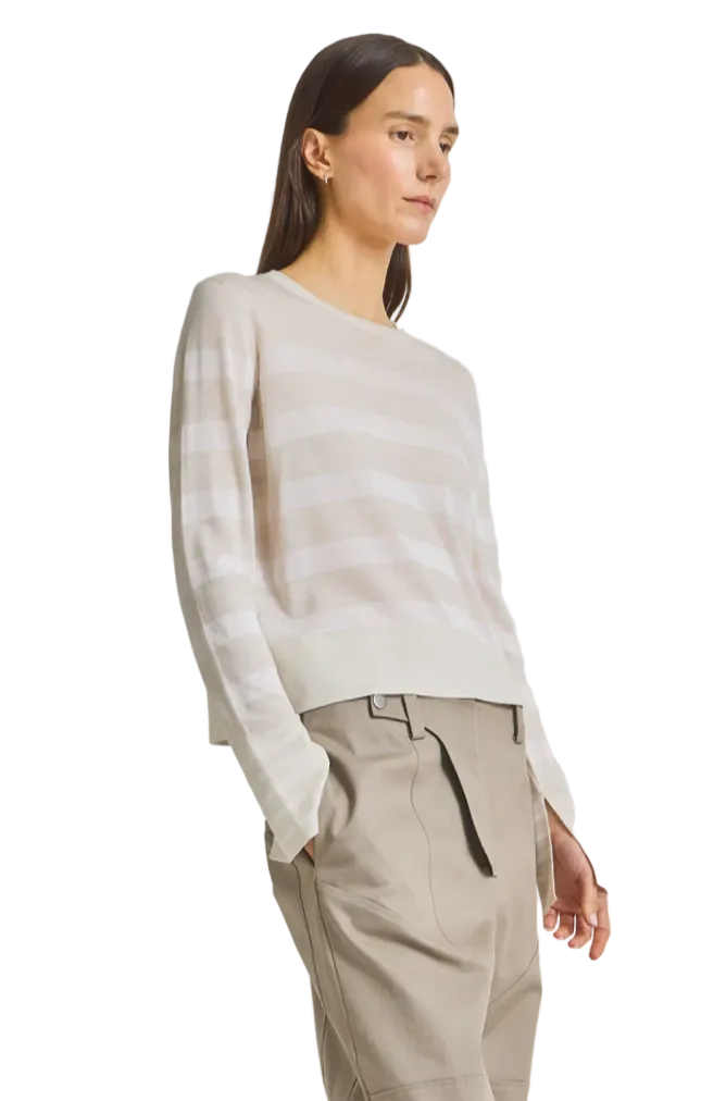 Saint Art New York Womens Sweaters Odette Striped Knit Sweater