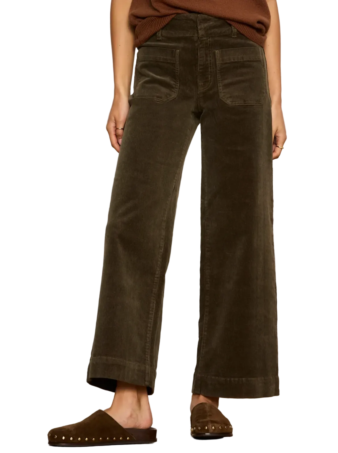 Sanctuary Womens Bottoms 25 / Kalamata Kala Chelsea Wide Leg