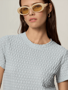 Sanctuary Womens Novelty Knit Tops Pucker Up Perfect Tee