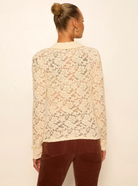 Sanctuary Womens Novelty Tops Dreamer Lace Shirt