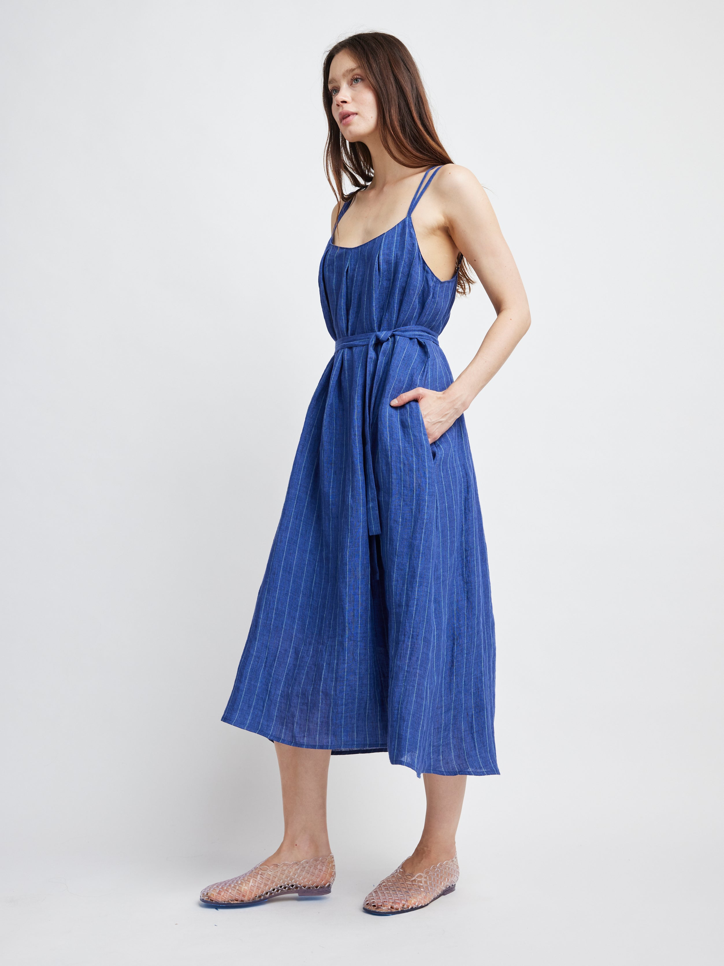 Self Contrast Womens Dresses Ivy Double Strap Dress