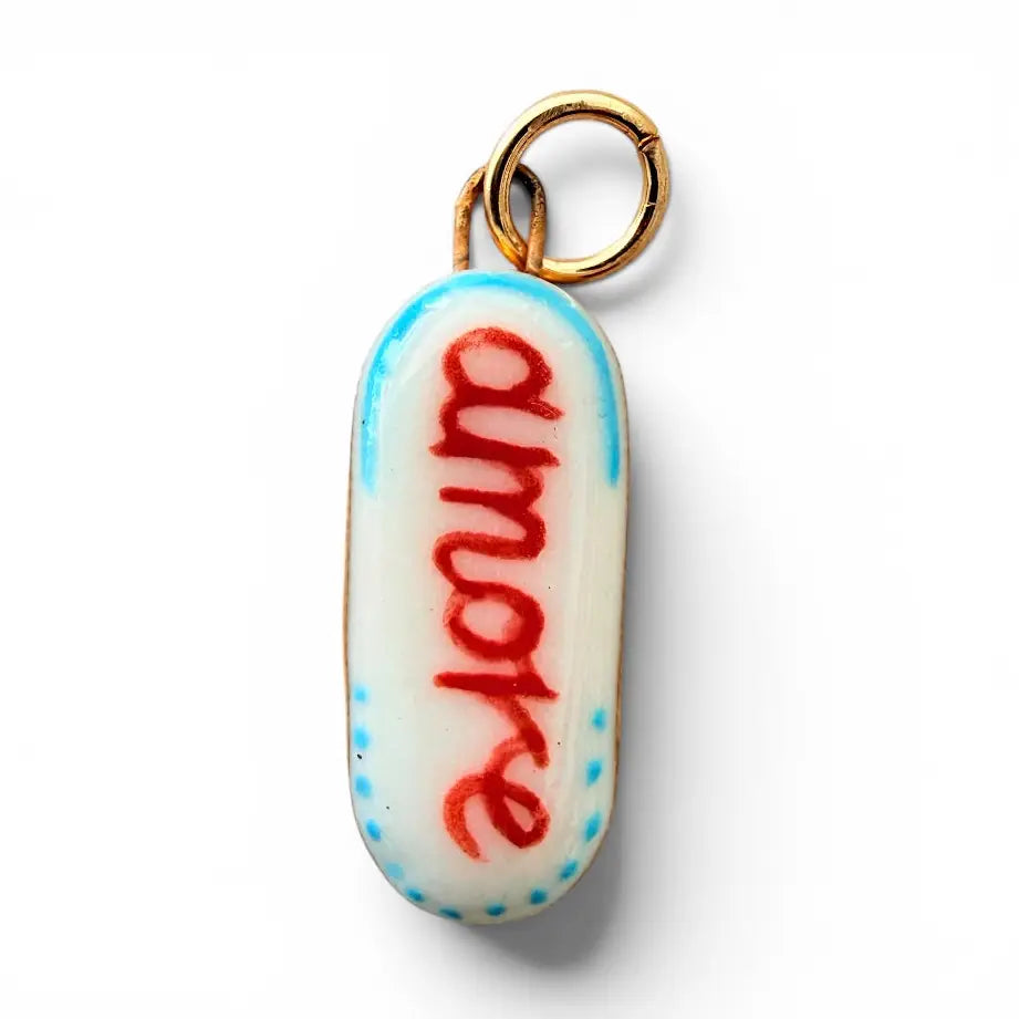 Shá Parlé Womens Jewelry Amore Bar Charm