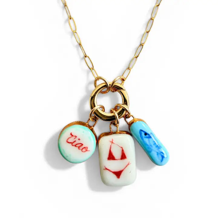 Shá Parlé Womens Jewelry Ciao Charm