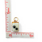 Shá Parlé Womens Jewelry Emoji Paw Prints Charm