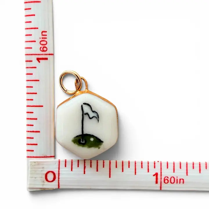 Shá Parlé Womens Jewelry Golf Charm