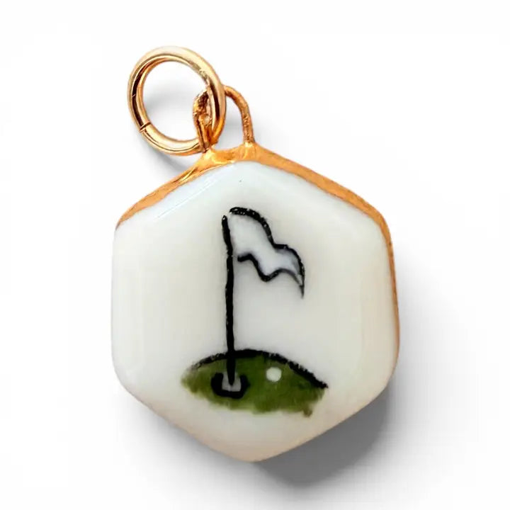 Shá Parlé Womens Jewelry Golf Charm