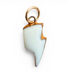 Shá Parlé Womens Jewelry Lightning Bolt Charm Green