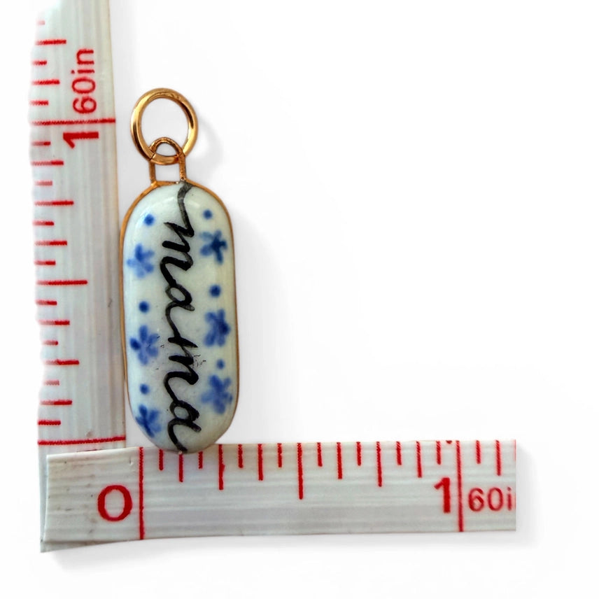 Shá Parlé Womens Jewelry Mama Blue Charm