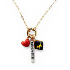 Shá Parlé Womens Jewelry Ride or Die Bar Charm