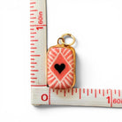Shá Parlé Womens Jewelry Shining Heart Diamond Charm