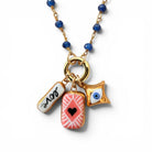 Shá Parlé Womens Jewelry Shining Heart Diamond Charm