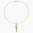 Thatch Womens Jewelry Amalfi Fish Choker Necklace