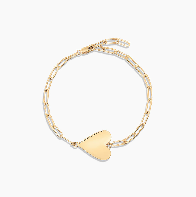 Thatch Womens Jewelry One Size / 14k Gold Plated Amaya Heart Bracelet