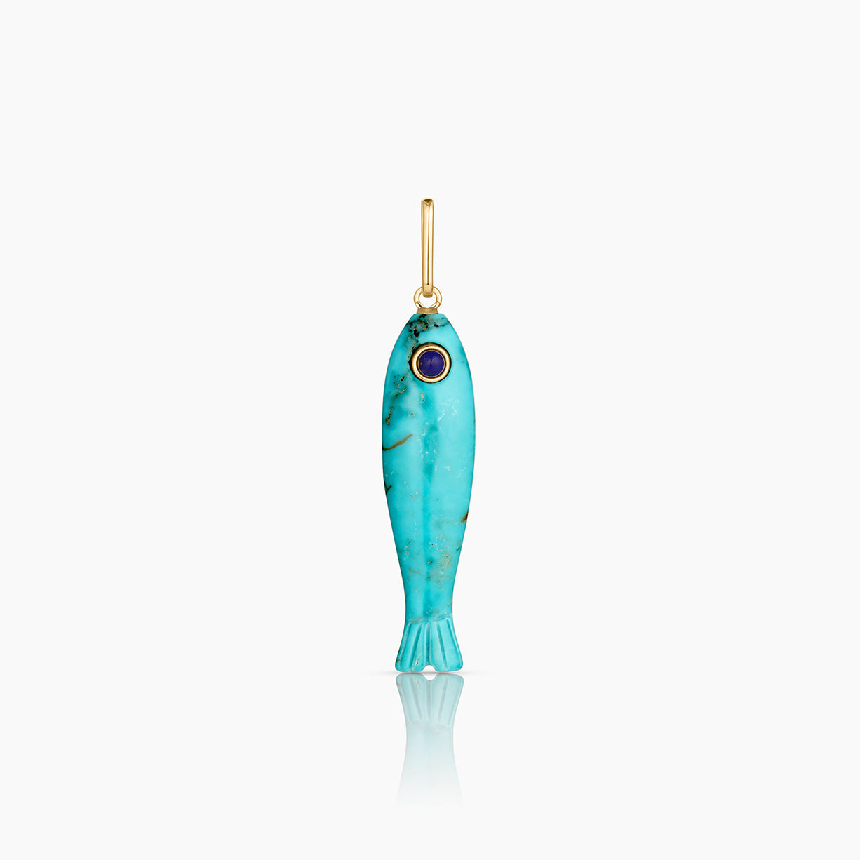Thatch Womens Jewelry Fortuna Howlite Fish Charm