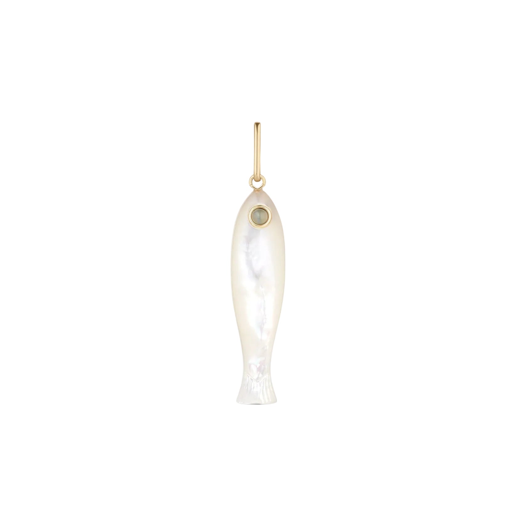 Thatch Womens Jewelry Fortuna Mother Of Pearl Fish Charm