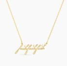 Thatch Womens Jewelry Fuck Fuck Fuck Script Necklace
