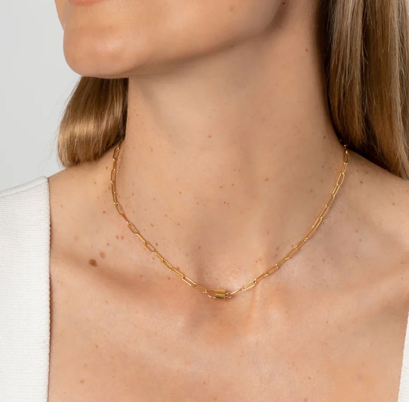Thatch Womens Jewelry Jessa Lock Necklace