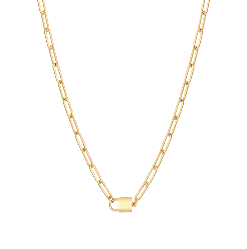 Thatch Womens Jewelry Jessa Lock Necklace