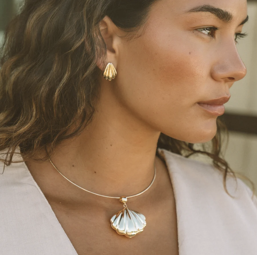 Thatch Womens Jewelry Lina Shell Earrings