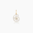 Thatch Womens Jewelry Nautilus Mother of Pearl Spiral Shell Charm