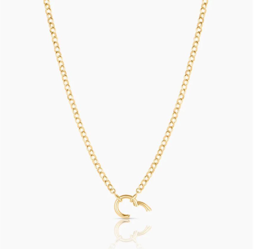 Thatch Womens Jewelry One Size / 14k Gold Plated VIENNA CHARM NECKLACE | 18-20 INCH